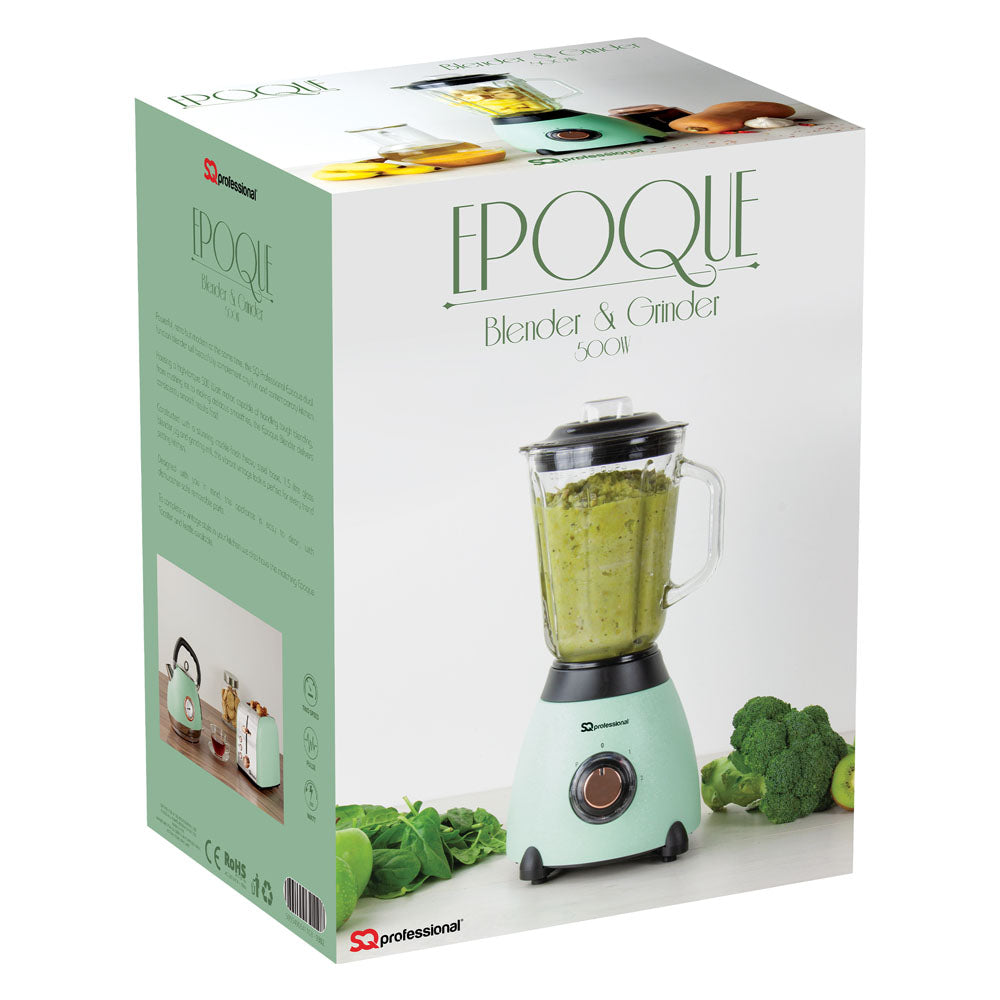 SQ Professional Epoque Blender & Grinder Green