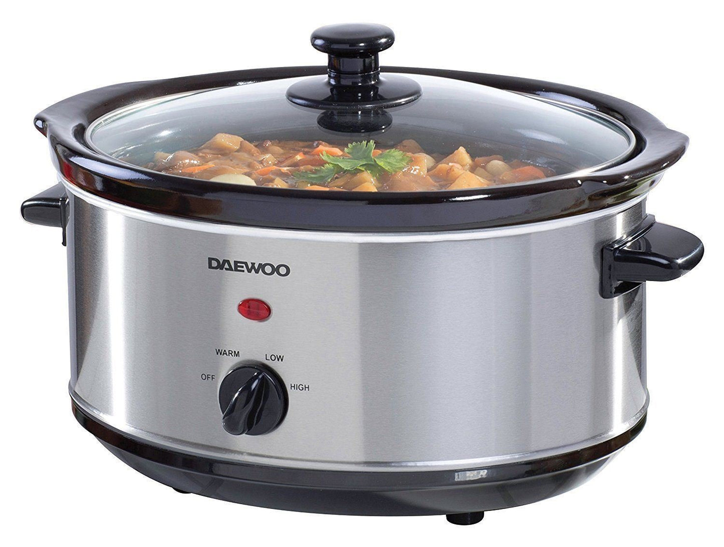 Daewoo Stainless Steel Slow Cooker 3.5L