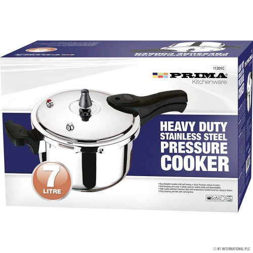 Prima Stainless Steel Pressure Cooker 7L
