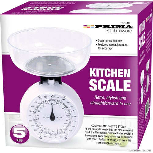 Prima Kitchen Scale Round Mechanical