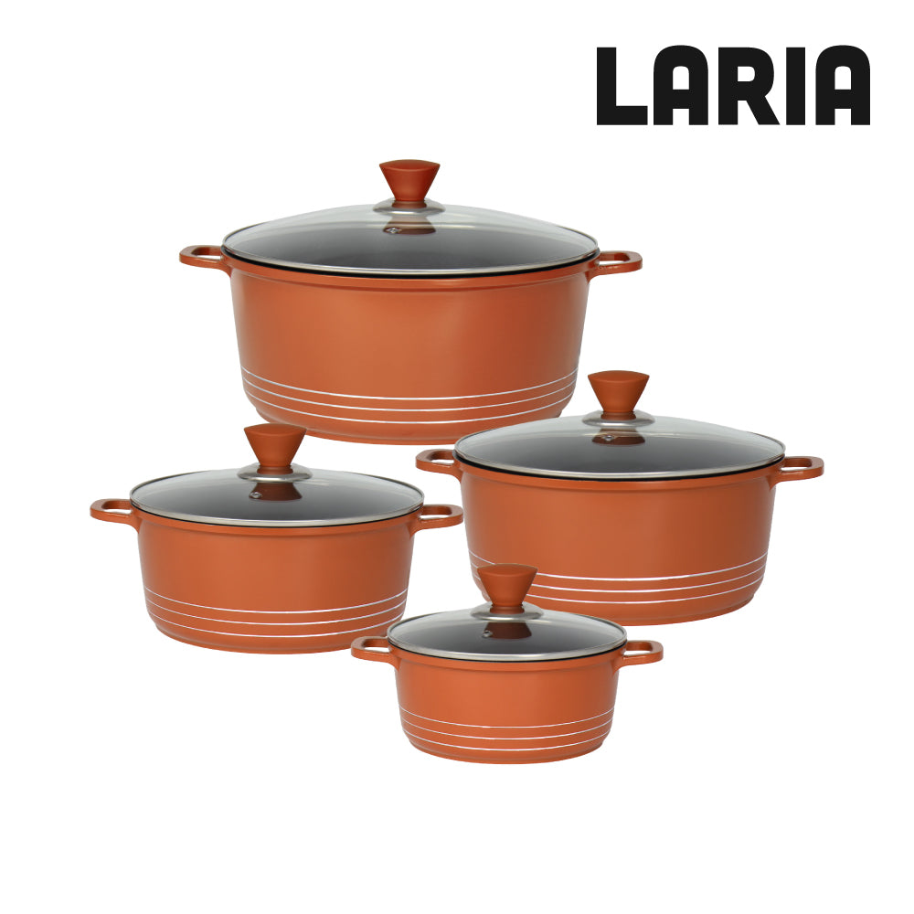 Laria Nonstick Die-cast Stockpot Copper
