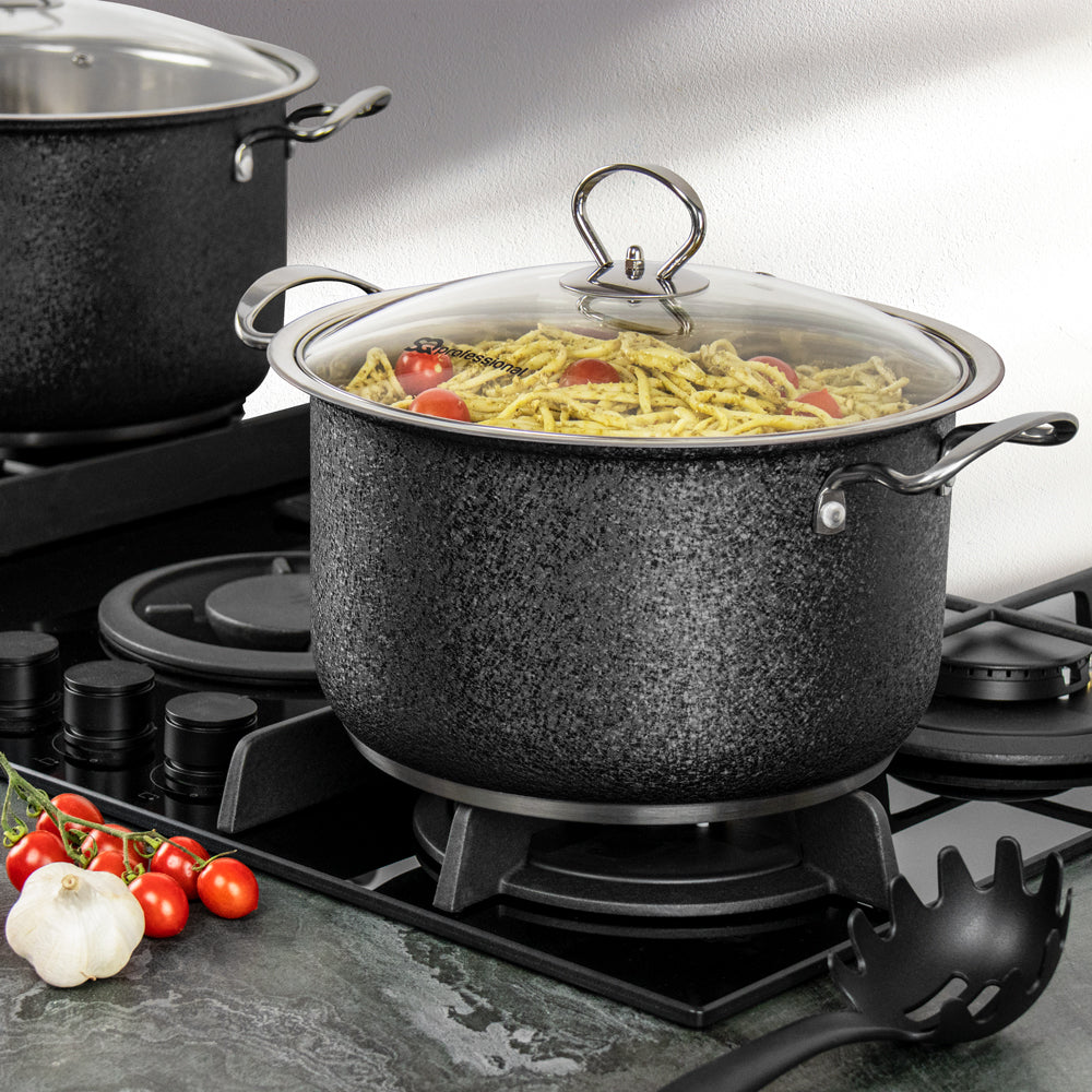 SQ Professional Epoque Stainless Steel Stockpot 3pc Set 26cm-30cm