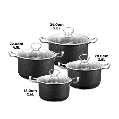 SQ Professional Epoque Stainless Steel Stockpot