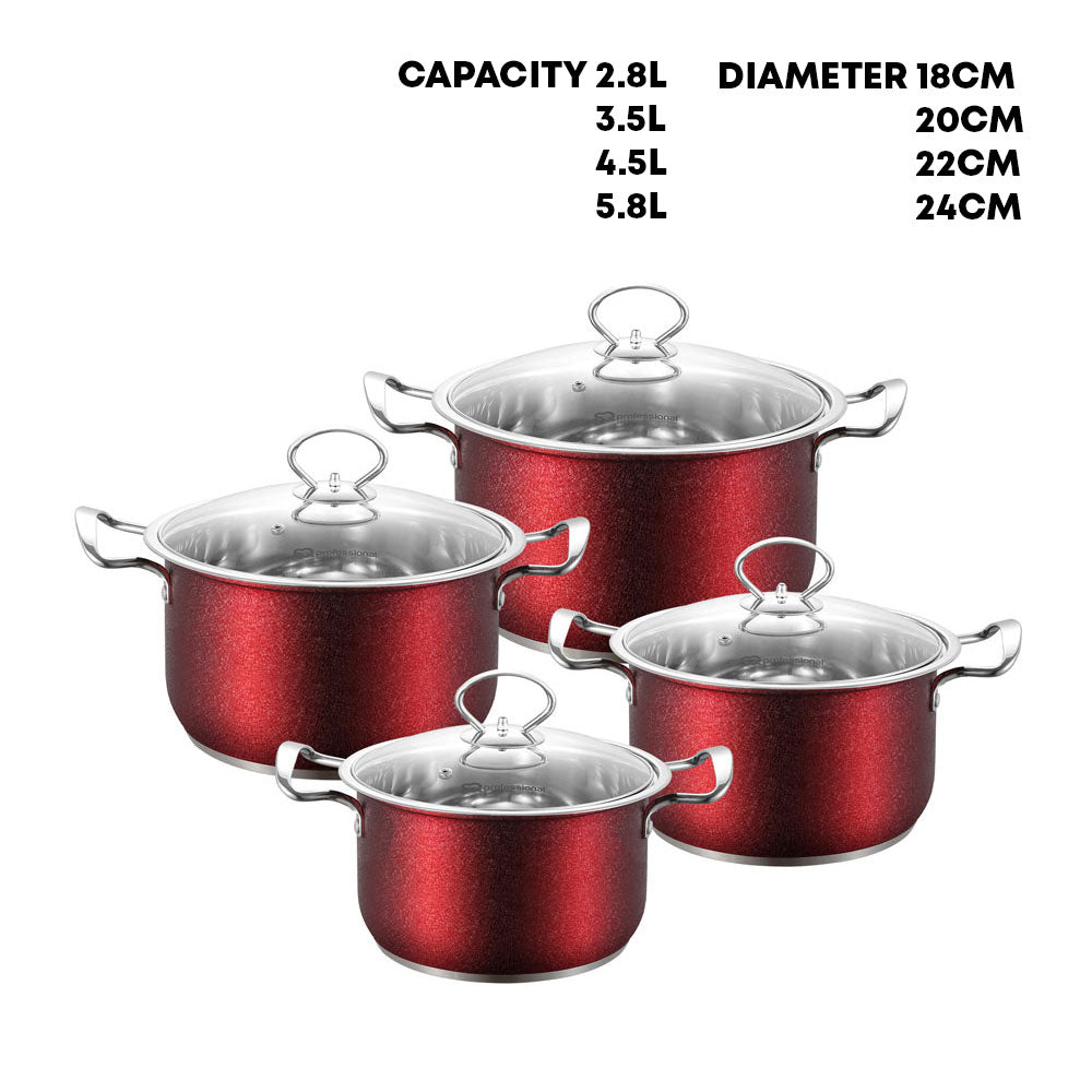 SQ Professional Epoque Stainless Steel Stockpot