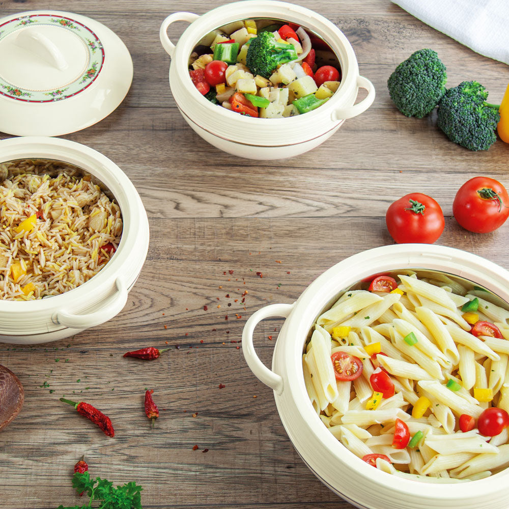 SQ Professional Insulated Hot Pot Ambiente 3pc Set 1.2L-1.6L-2.5L