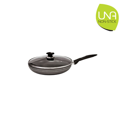 SQ Professional Una Nonstick Frying Pan with Lid 22cm