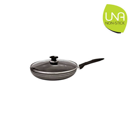 SQ Professional Una Nonstick Frying Pan with Lid 22cm