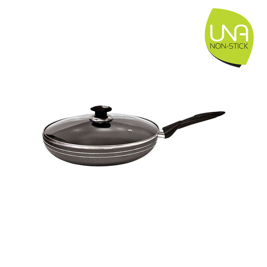 SQ Professional Una Nonstick Frying Pan with Lid 26cm