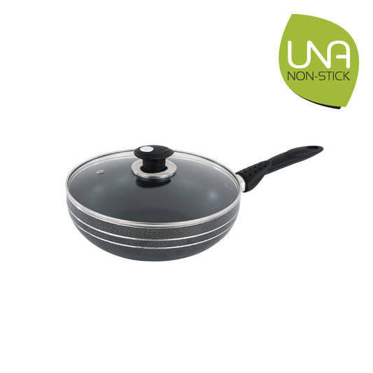 SQ Professional Una Nonstick Wok (Long Handle) 32cm