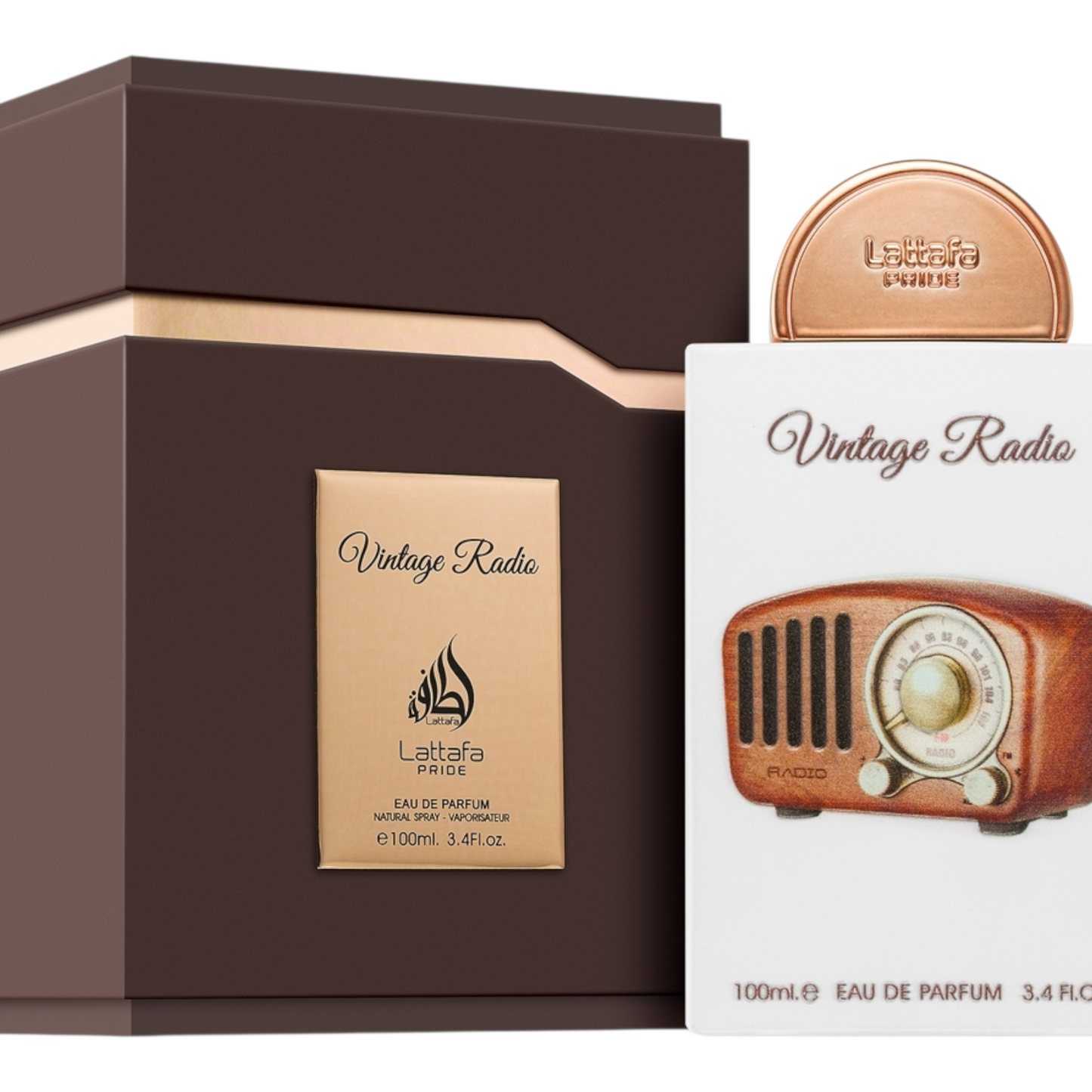 Lattafa Pride Vintage Radio Eau de Parfum 100ml